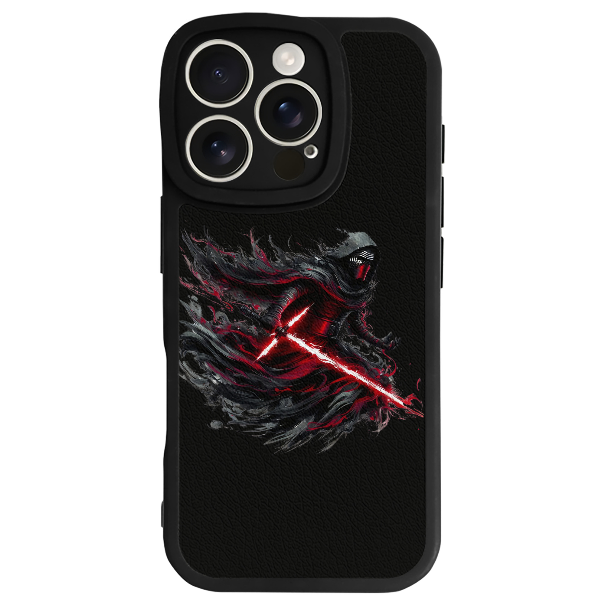 （画像用） スター・ウォーズ Star Wars 【iPhone 16シリーズ対応】シリコンスマホケース（レザー調） 材質：シリコン